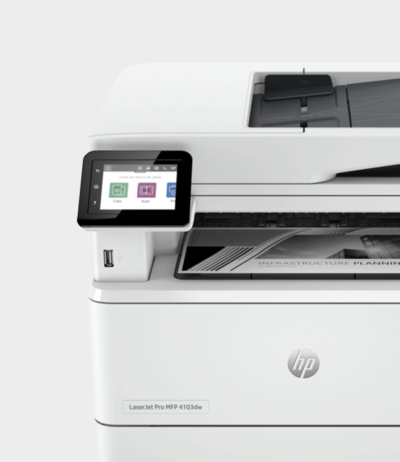 HP LaserJet Pro MFP 4103fdw Printer - Image 4