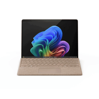 Microsoft Surface Pro 11 Copilot+ PC, Snapdragon X Plus Processor, 16GB RAM, 512GB SSD, Qualcomm Adreno Graphics, 13" Pixel Sense Display, Windows 11 Home, Dune, 1 Year Warranty